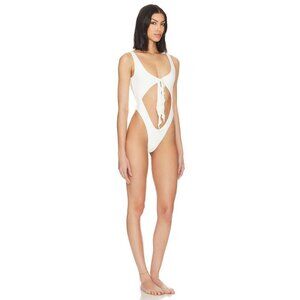 Frankies Bikinis  x Pamela Anderson Carbon One Piece Surf Bunny Size Small